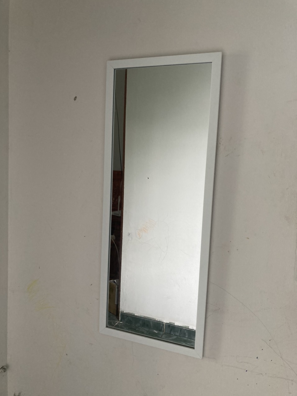 Gương soi toàn thân khung giả gỗ mã 071T (40x100cm / 40x120cm)