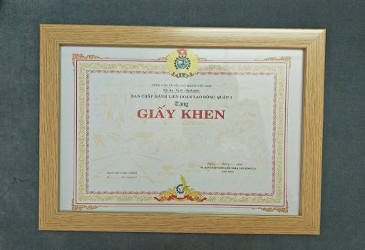 khung bằng khen A4 071G