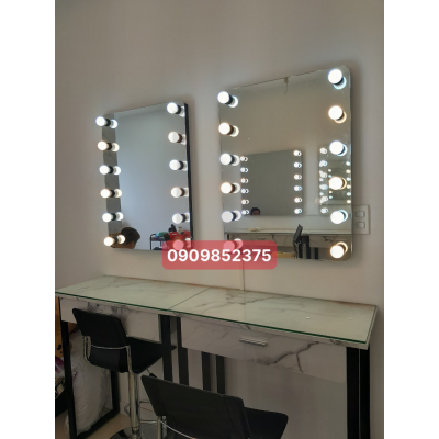 Gương oval trang điểm - gương oval nhà tắm
